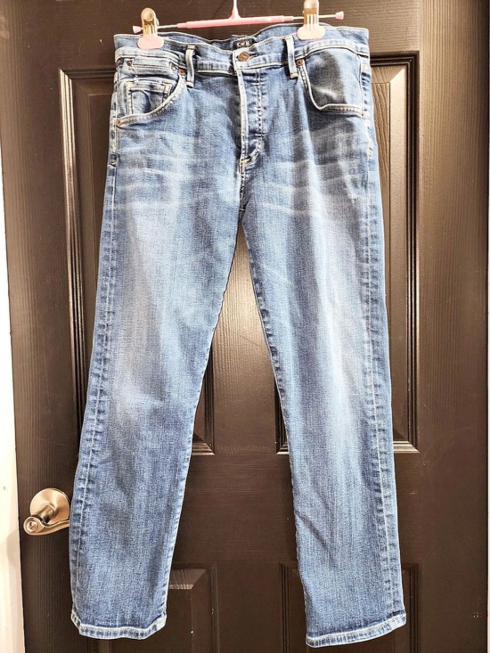 Citizens of Humanity Emerson Slim Boyfriend Jeans in Blue Size 29